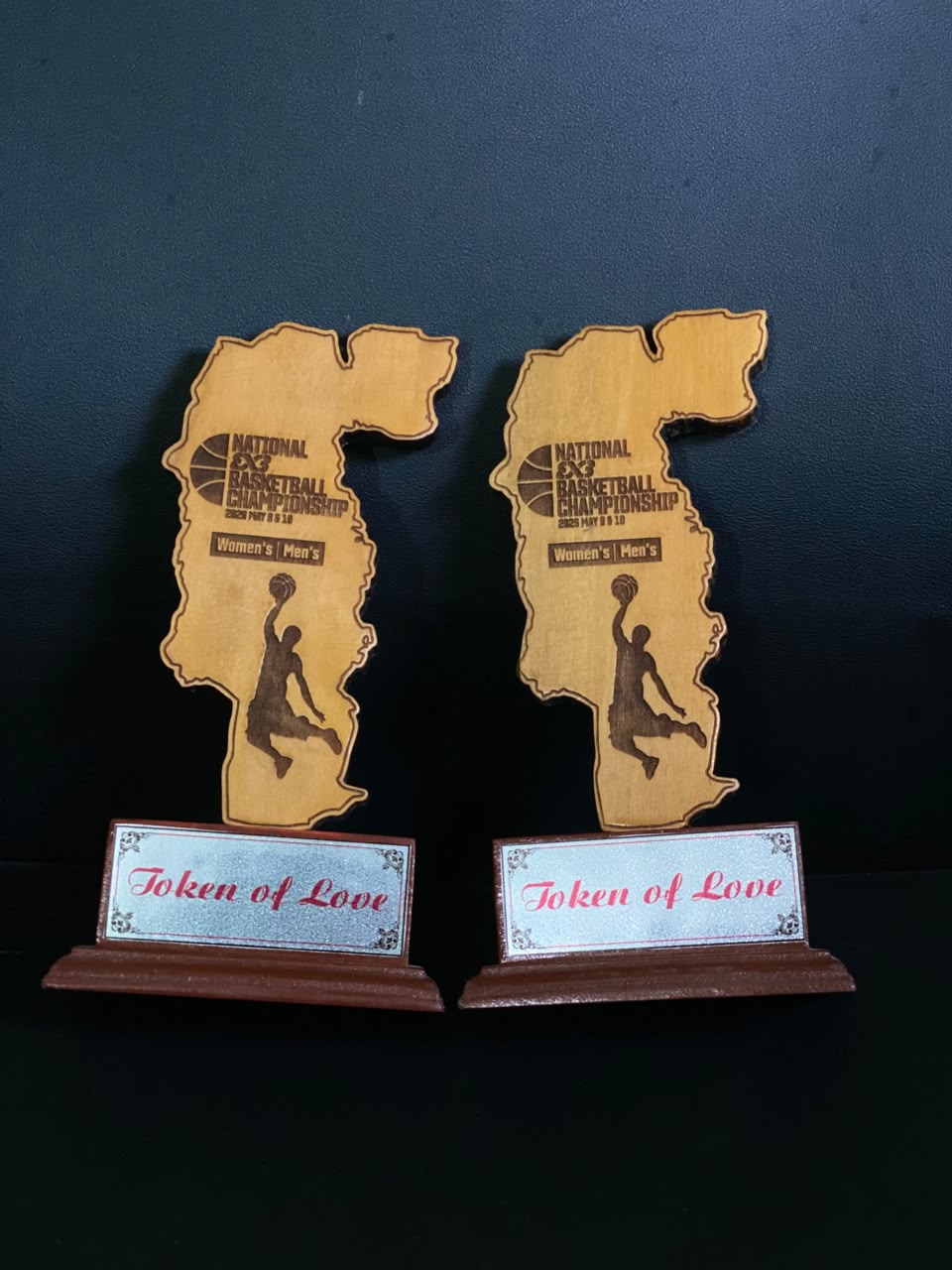 Token of love received from National 3x3 Basketball Championship
