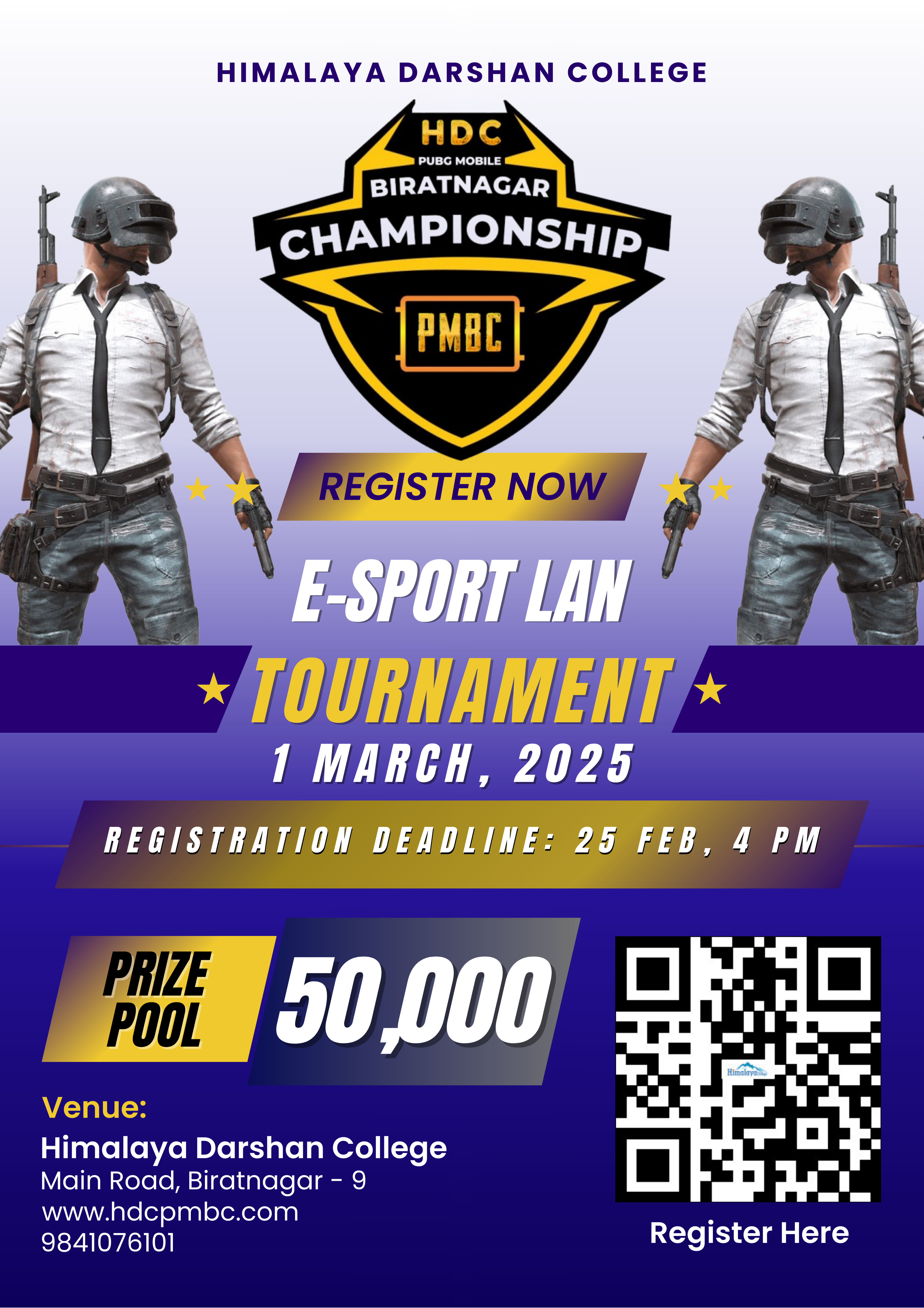 PUBG MOBILE Biratnagar Championship — Himalayan Darshan College