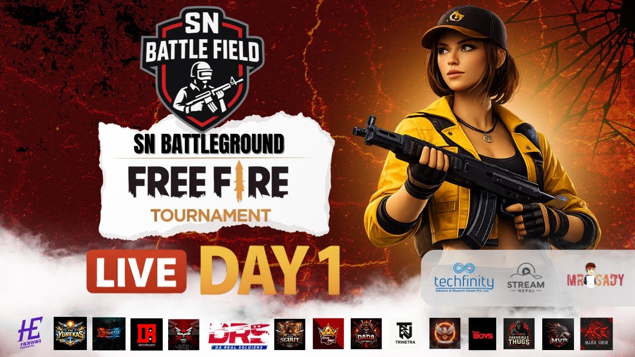 SN Battlefield — Free Fire — Stream Nepal